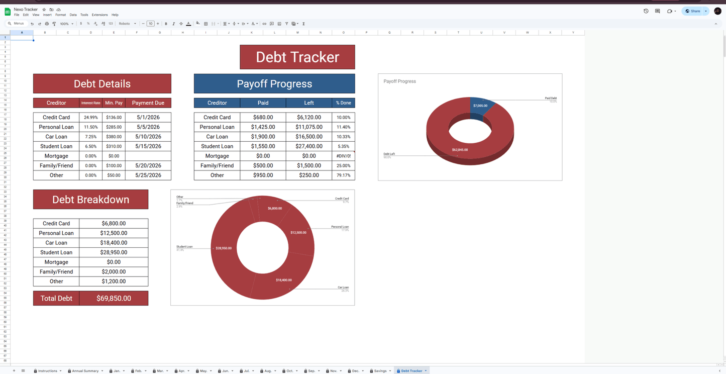 nexo_planner - nexo_group - nexo_tracker